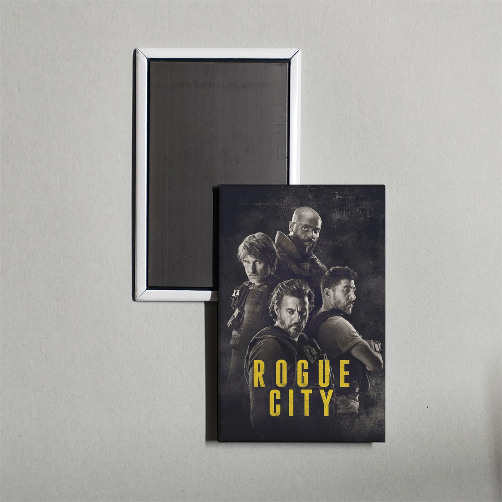 Rogue City Mini Movie Fridge Magnet