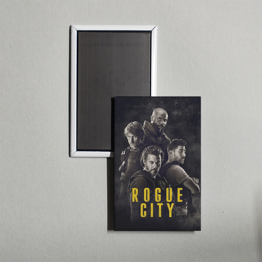 Rogue City Mini Movie Fridge Magnet