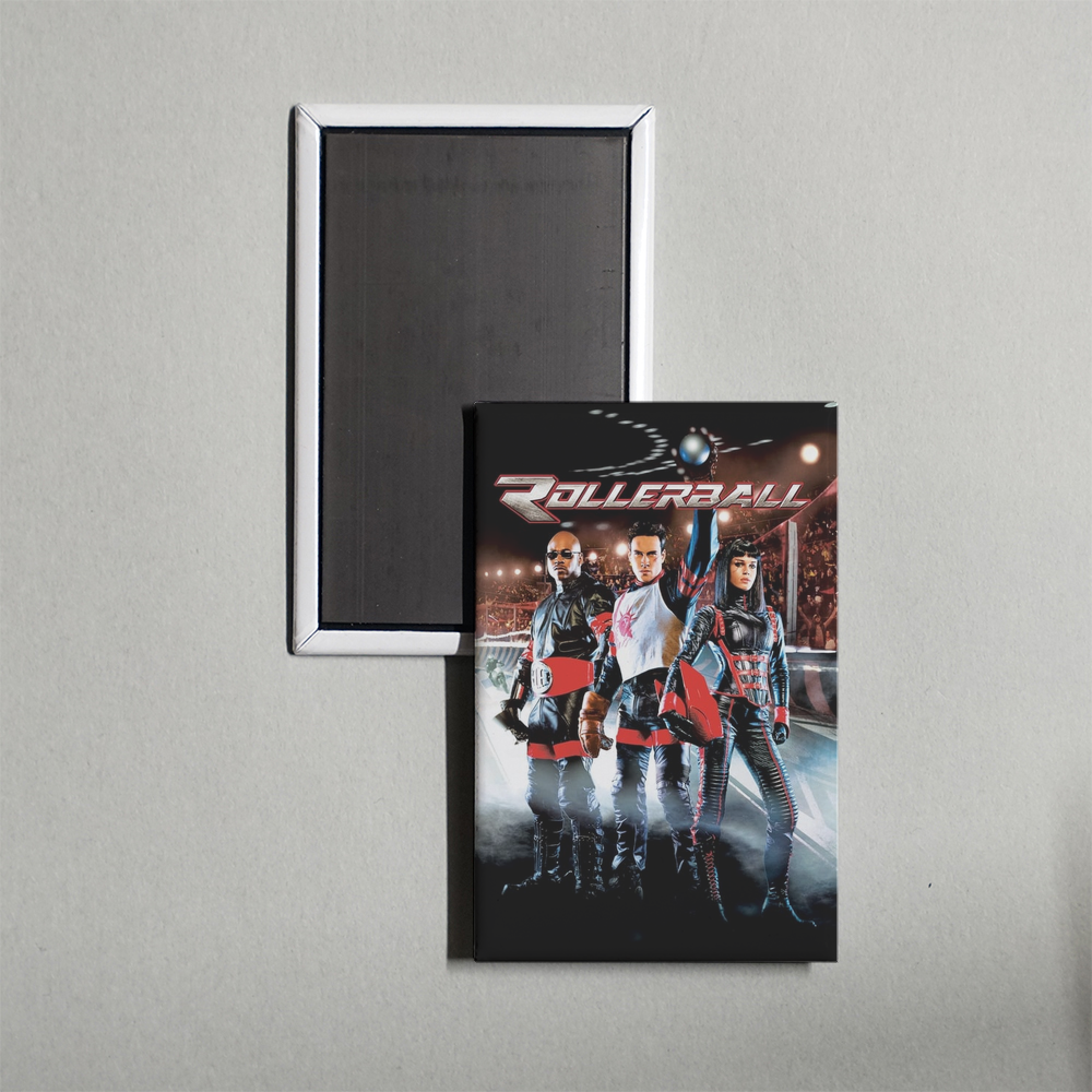 Rollerball Mini Movie Fridge Magnet