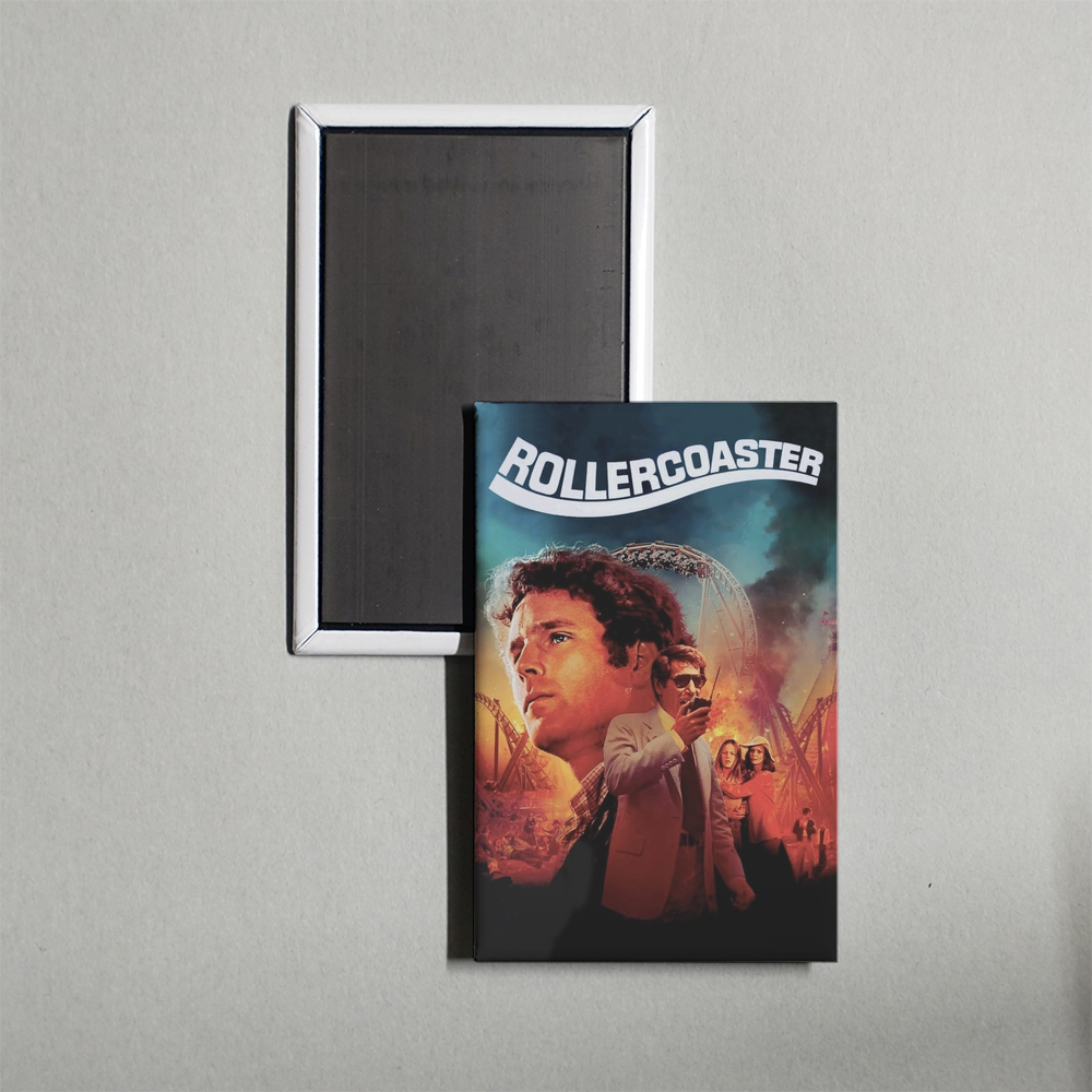 Rollercoaster Mini Movie Fridge Magnet