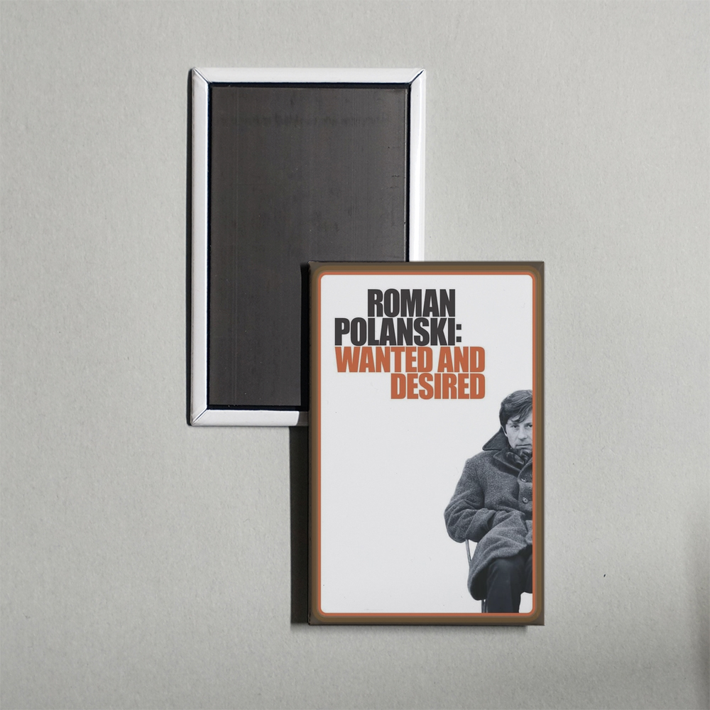 Roman Polanski Wanted and Desired Mini Movie Fridge Magnet