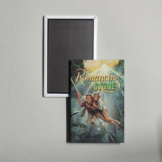 Romancing the Stone Mini Movie Fridge Magnet