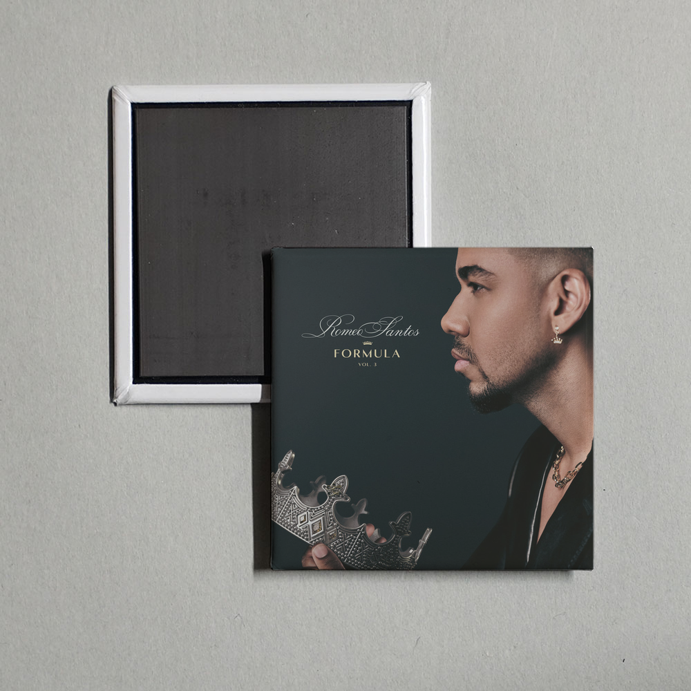 Romeo Santos - Fórmula, Vol. 3 Album Cover Fridge Magnet