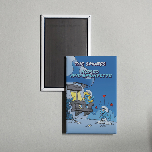 Romeo and Smurfette Mini Movie Fridge Magnet