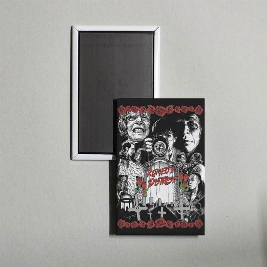 Romeo's Distress Mini Movie Fridge Magnet