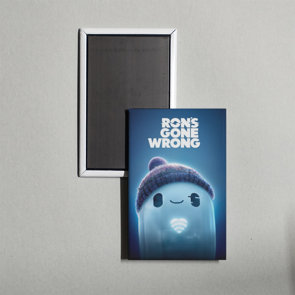 Ron's Gone Wrong Mini Movie Fridge Magnet