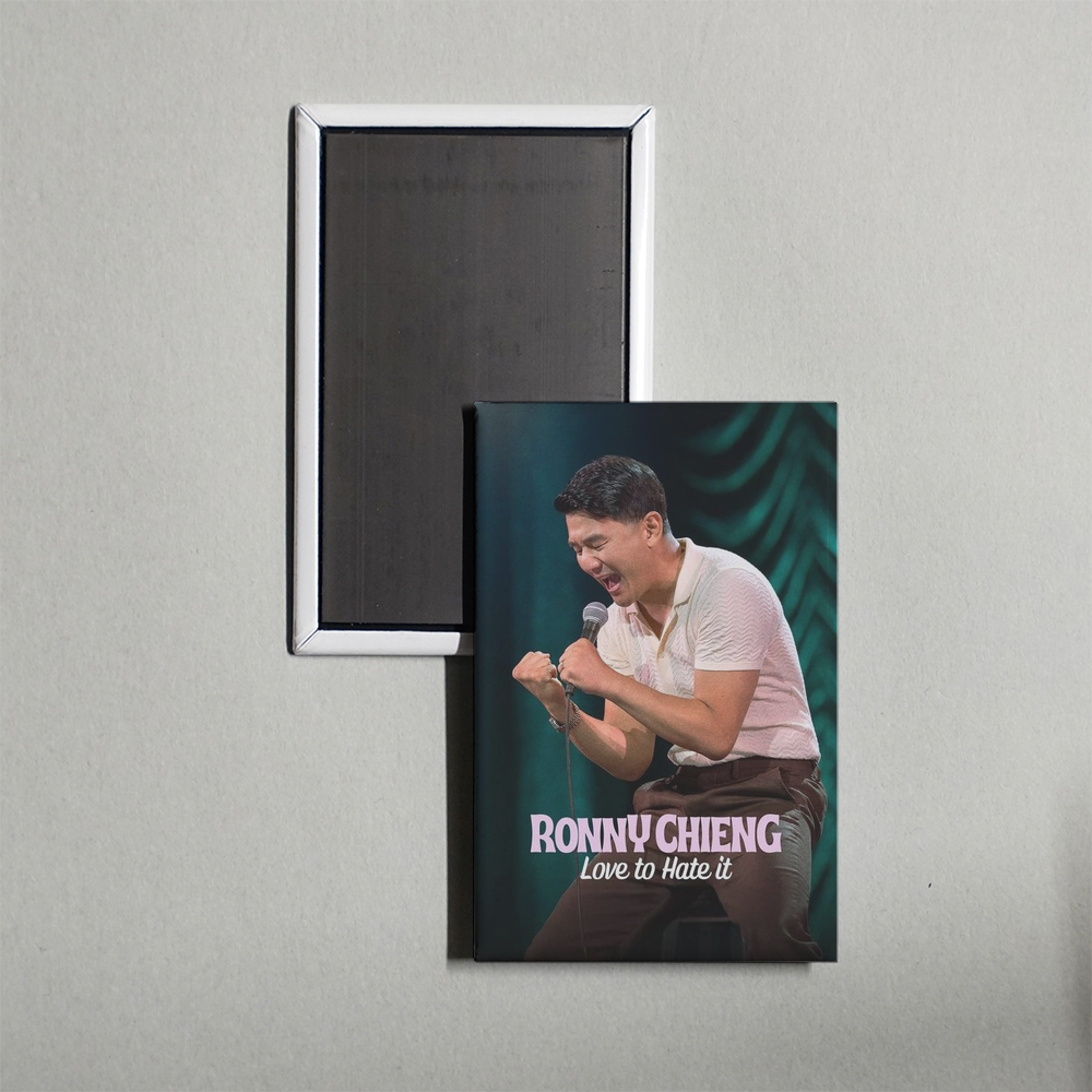 Ronny Chieng Love to Hate It Mini Movie Fridge Magnet