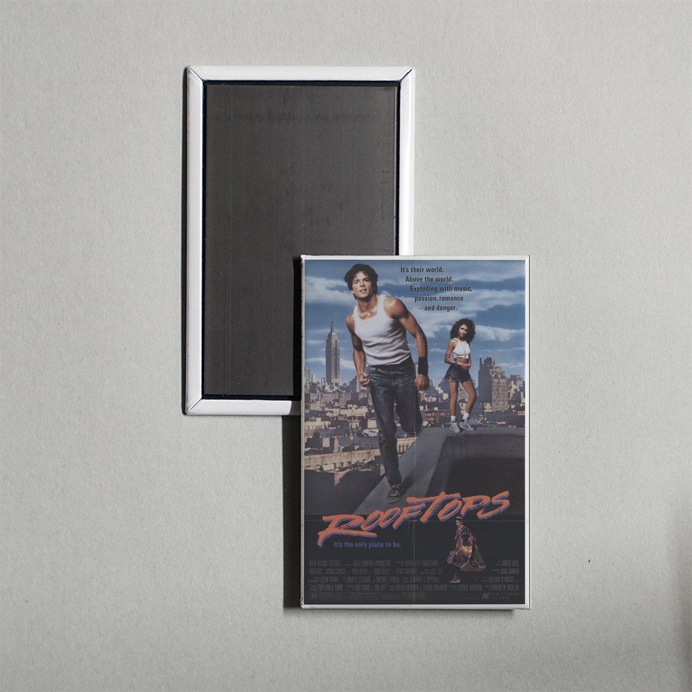 Rooftops Mini Movie Fridge Magnet