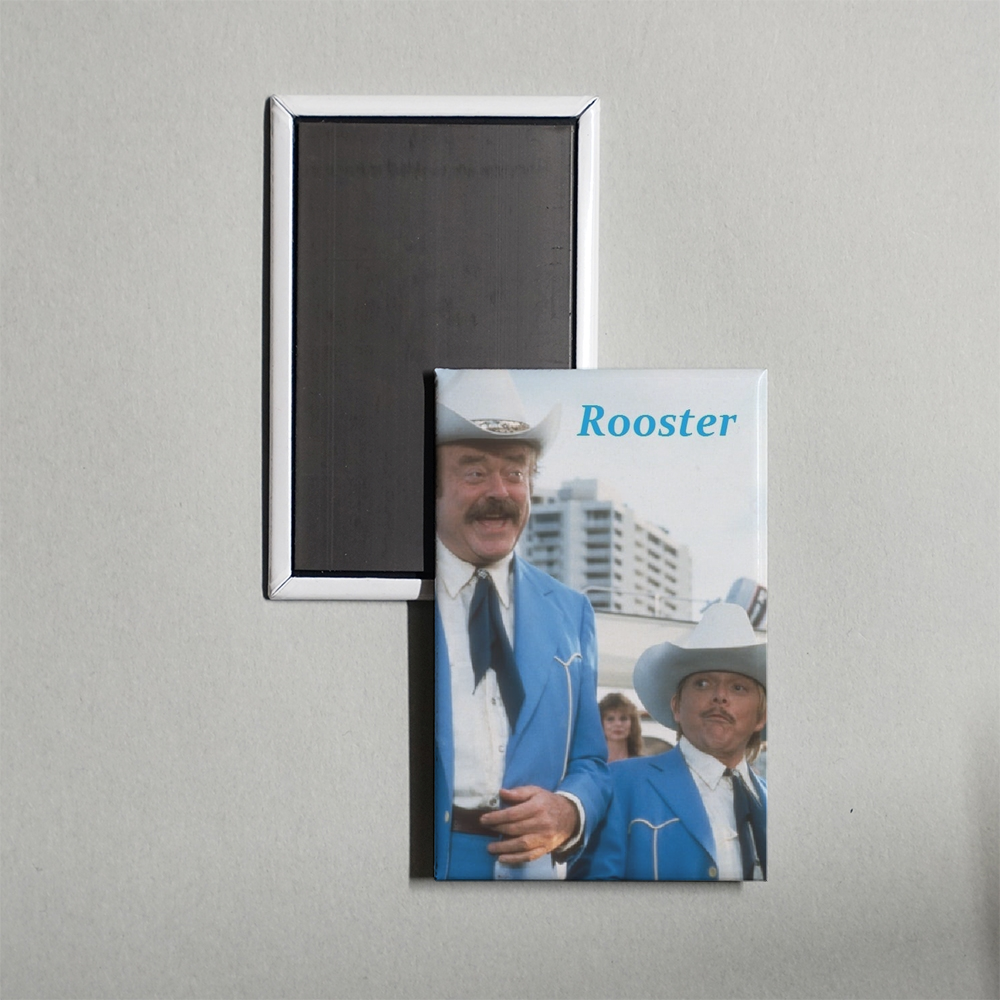 Rooster Mini Movie Fridge Magnet