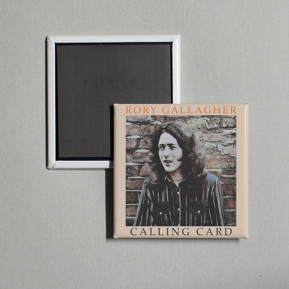Rory Gallagher - Calling Card (Remastered 2017) Album Cover Fridge Magnet
