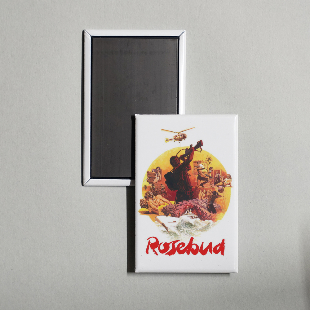 Rosebud Mini Movie Fridge Magnet