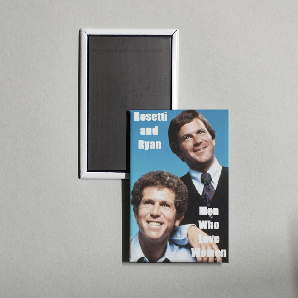 Rosetti and Ryan Men Who Love Women Mini Movie Fridge Magnet