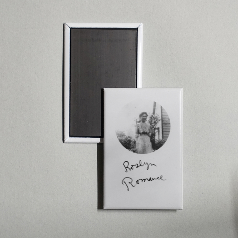 Roslyn Romance Mini Movie Fridge Magnet