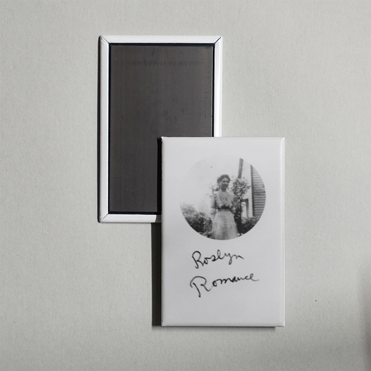Roslyn Romance Mini Movie Fridge Magnet