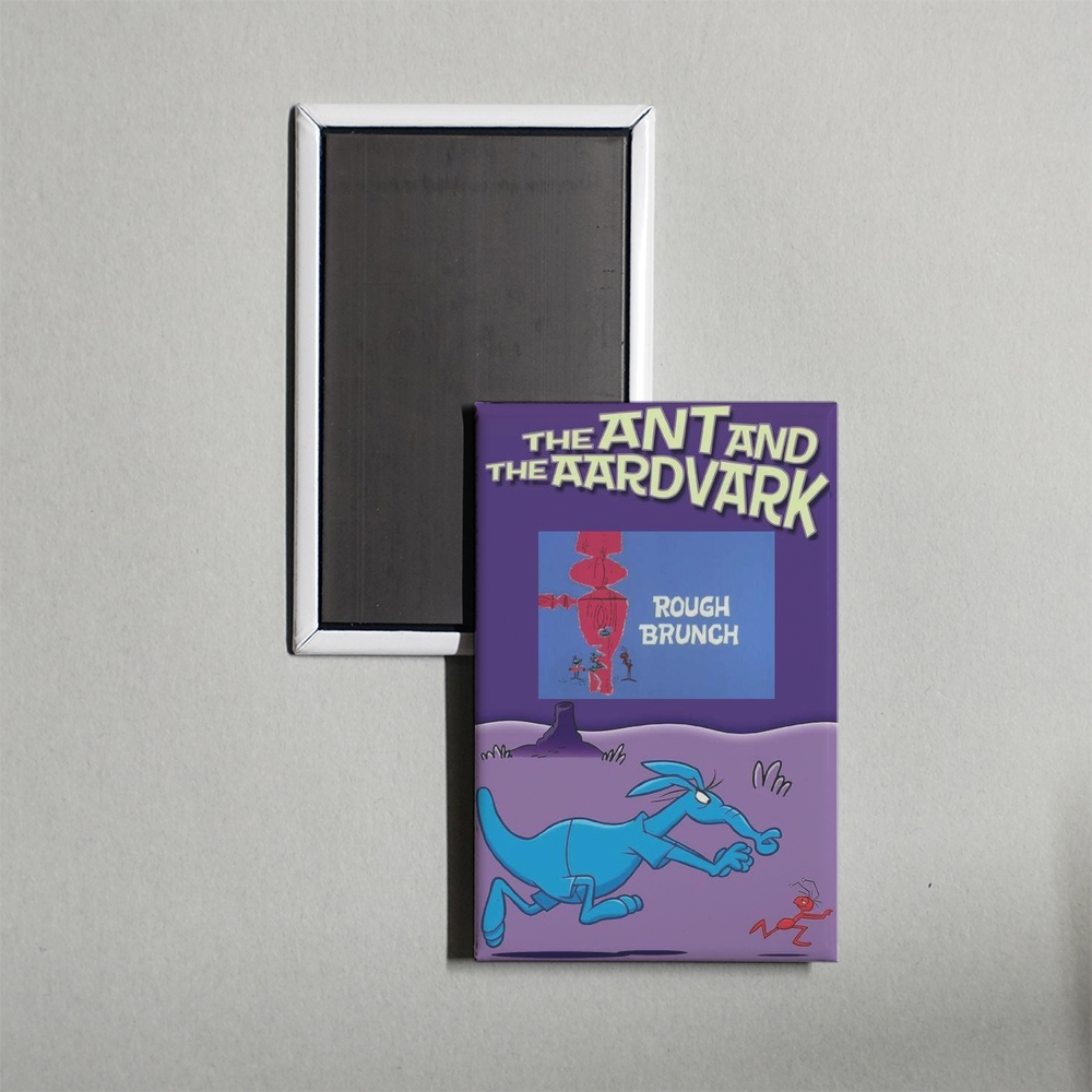 Rough Brunch Mini Movie Fridge Magnet