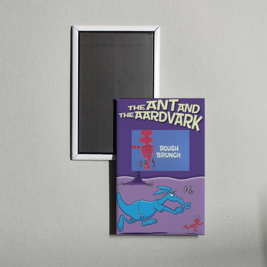 Rough Brunch Mini Movie Fridge Magnet