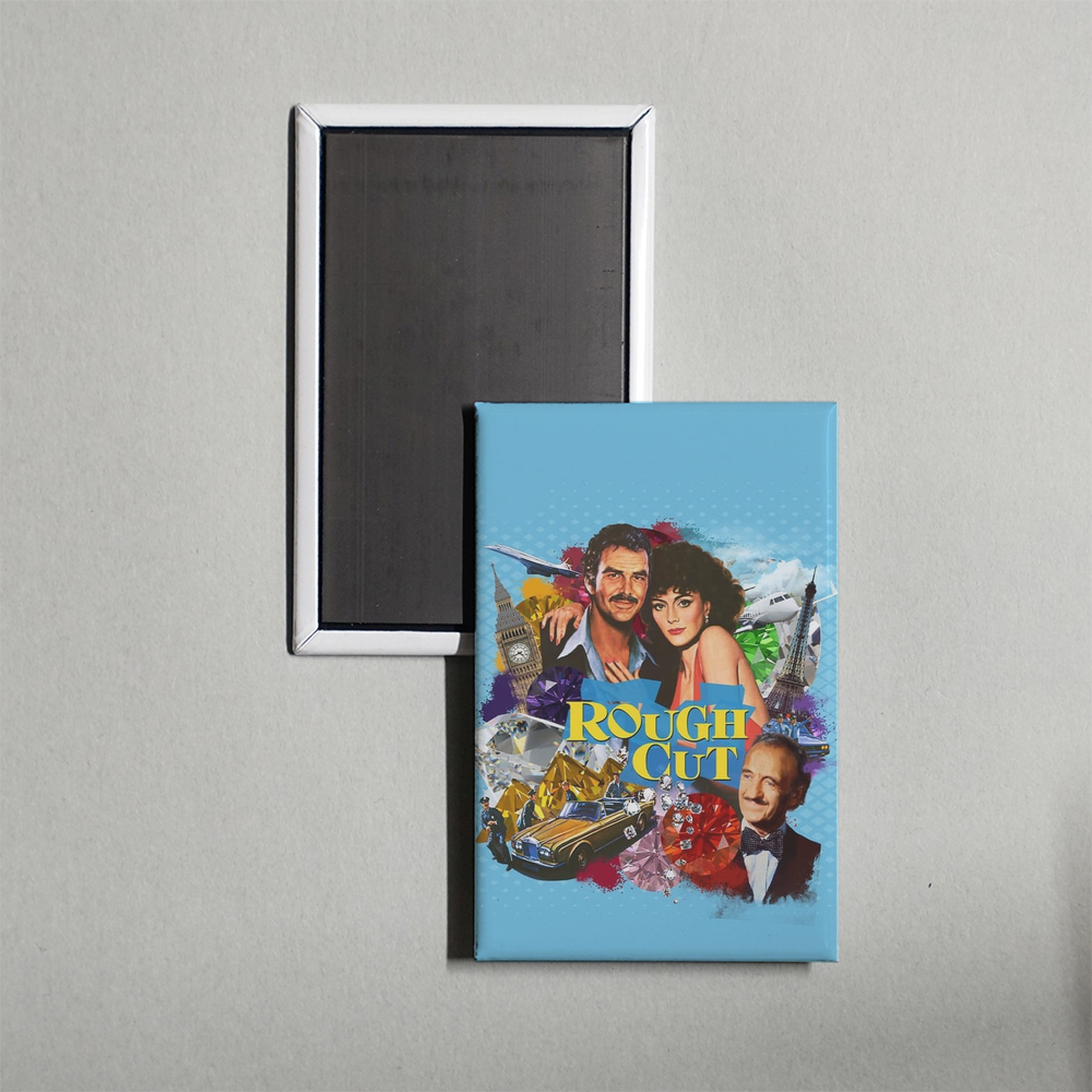 Rough Cut Mini Movie Fridge Magnet