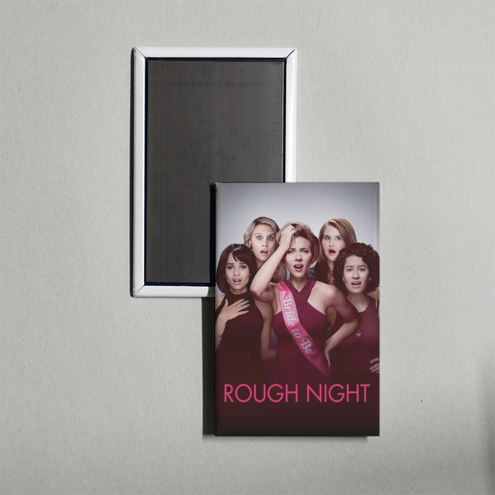 Rough Night Mini Movie Fridge Magnet