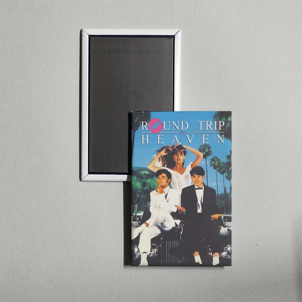 Round Trip to Heaven Mini Movie Fridge Magnet