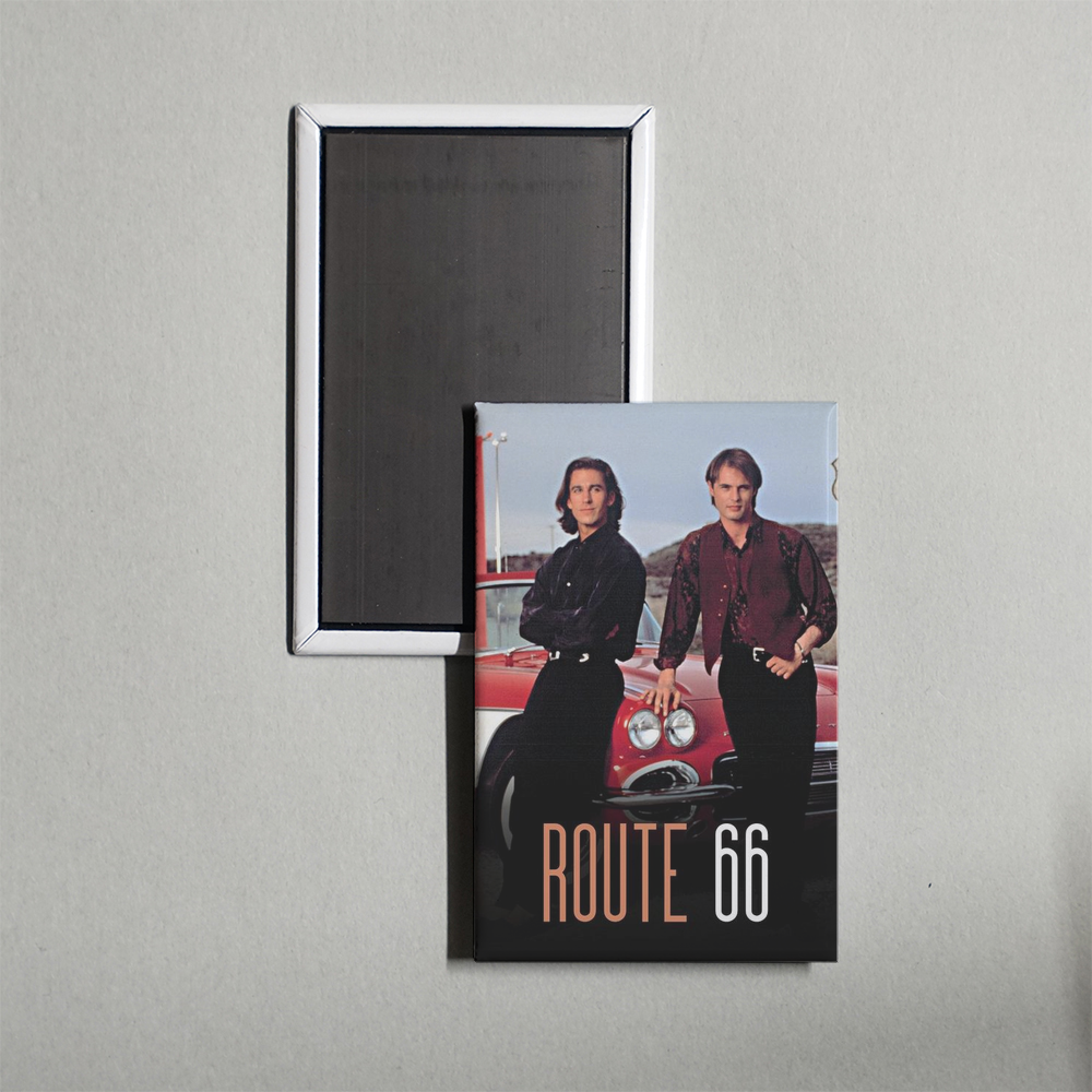 Route 66 TV Show Fridge Magnet