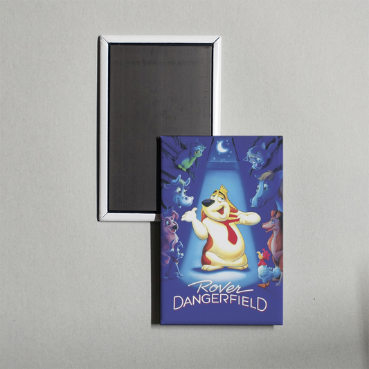 Rover Dangerfield Mini Movie Fridge Magnet