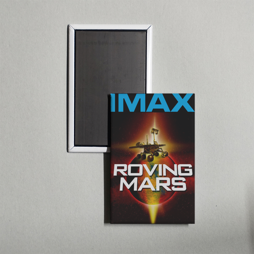Roving Mars Mini Movie Fridge Magnet