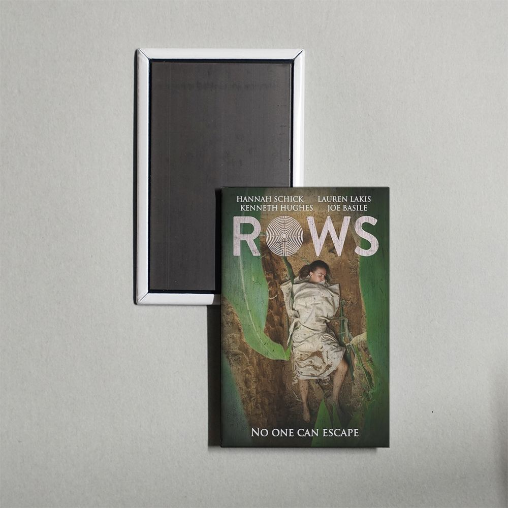 Rows Mini Movie Fridge Magnet