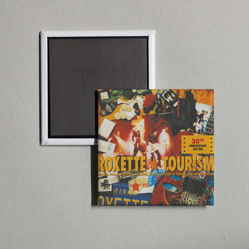 Roxette - Tourism 30th Anniversary Edition Album Cover Fridge Magnet