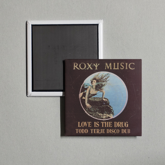 Roxy Music - Love Is The Drug  Avalon Album Cover Fridge Magnet