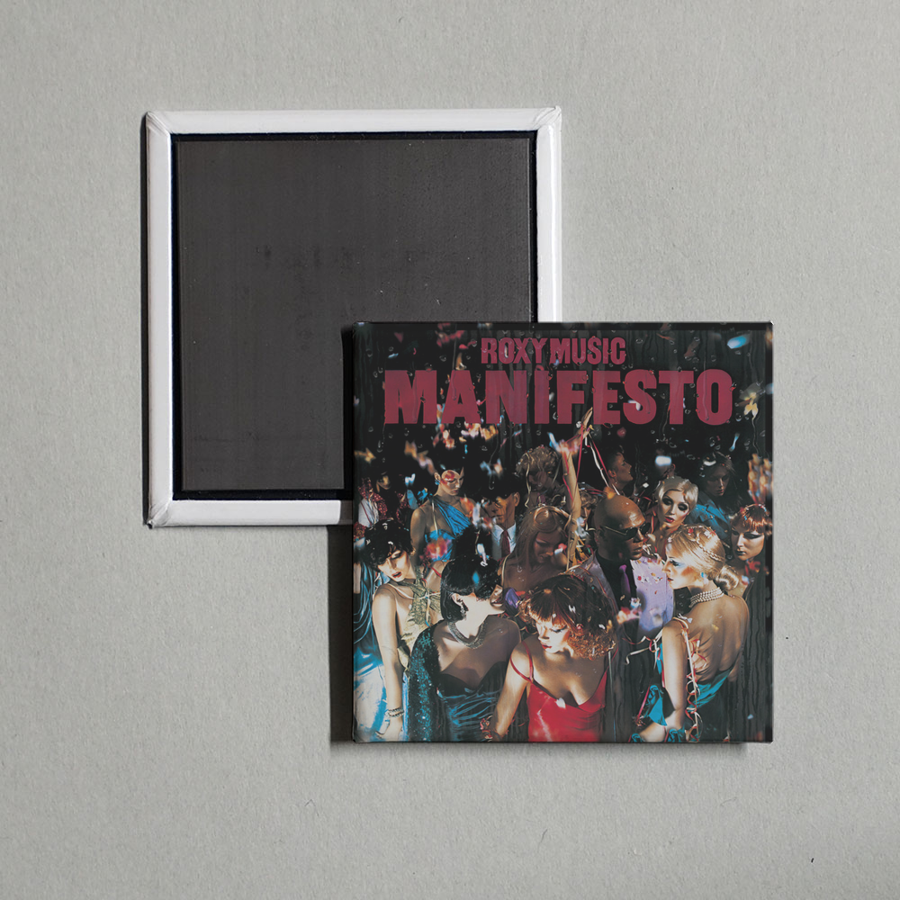 Roxy Music - Manifesto Album Cover Fridge Magnet