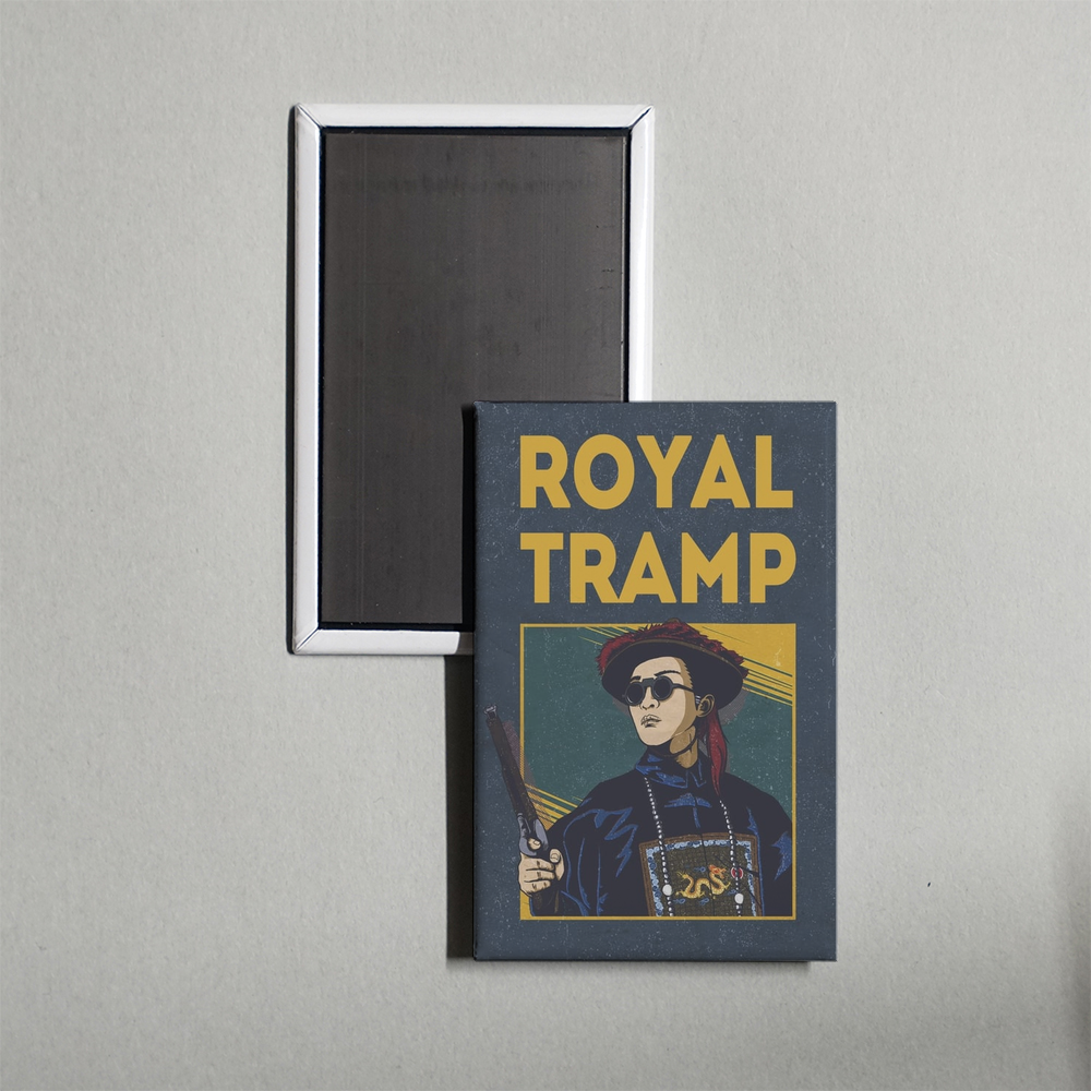 Royal Tramp Mini Movie Fridge Magnet