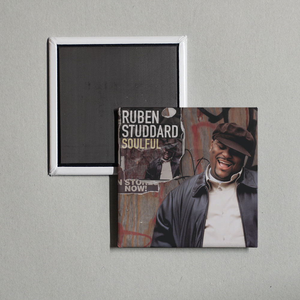 Ruben Studdard - Soulful Album Cover Fridge Magnet