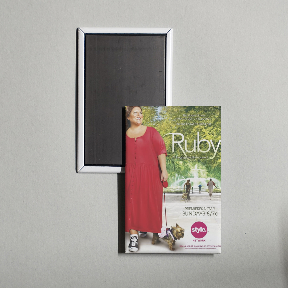 Ruby TV Show Fridge Magnet