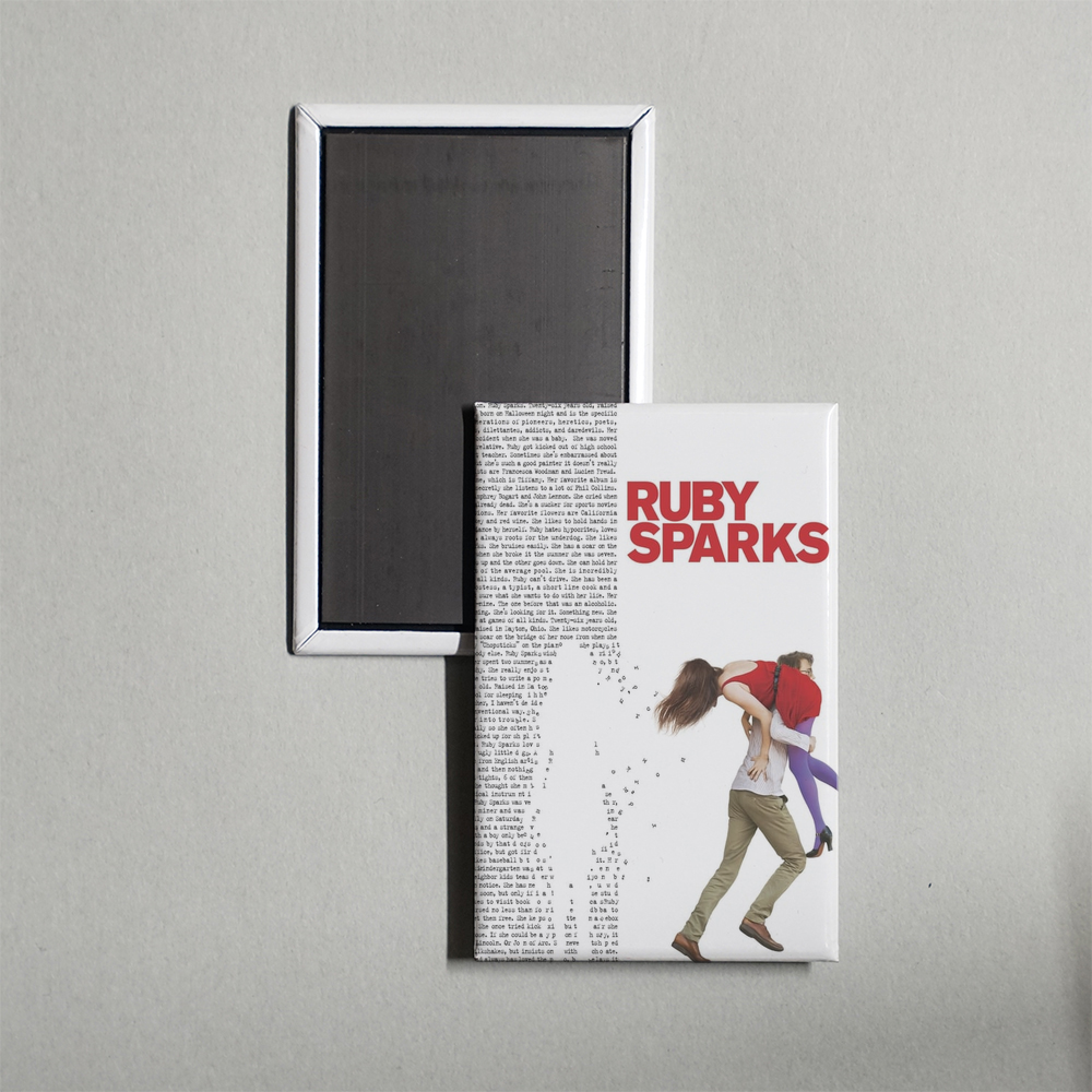 Ruby Sparks Mini Movie Fridge Magnet