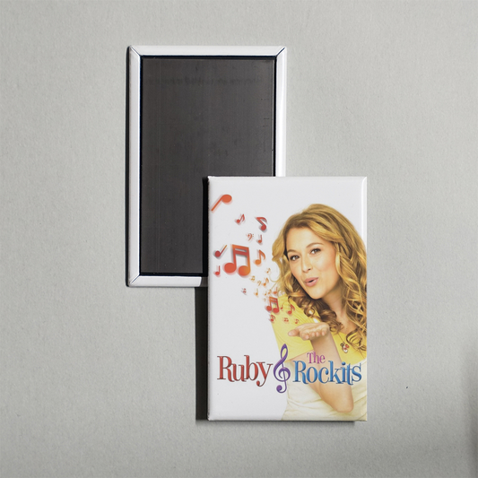 Ruby & The Rockits TV Show Fridge Magnet