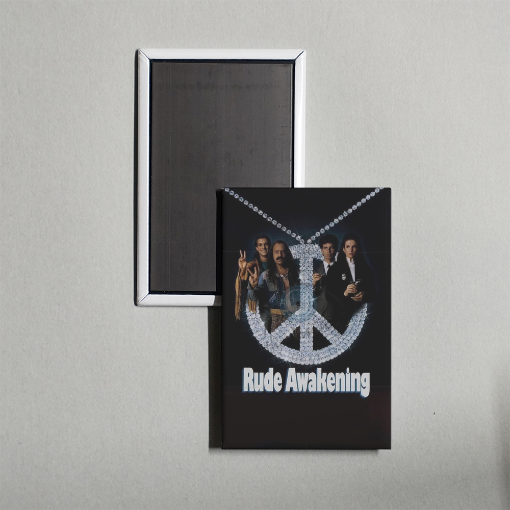 Rude Awakening Mini Movie Fridge Magnet