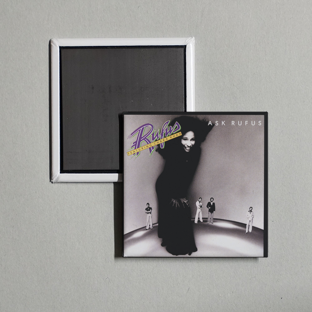 Rufus & Chaka Khan - Ask Rufus Album Cover Fridge Magnet