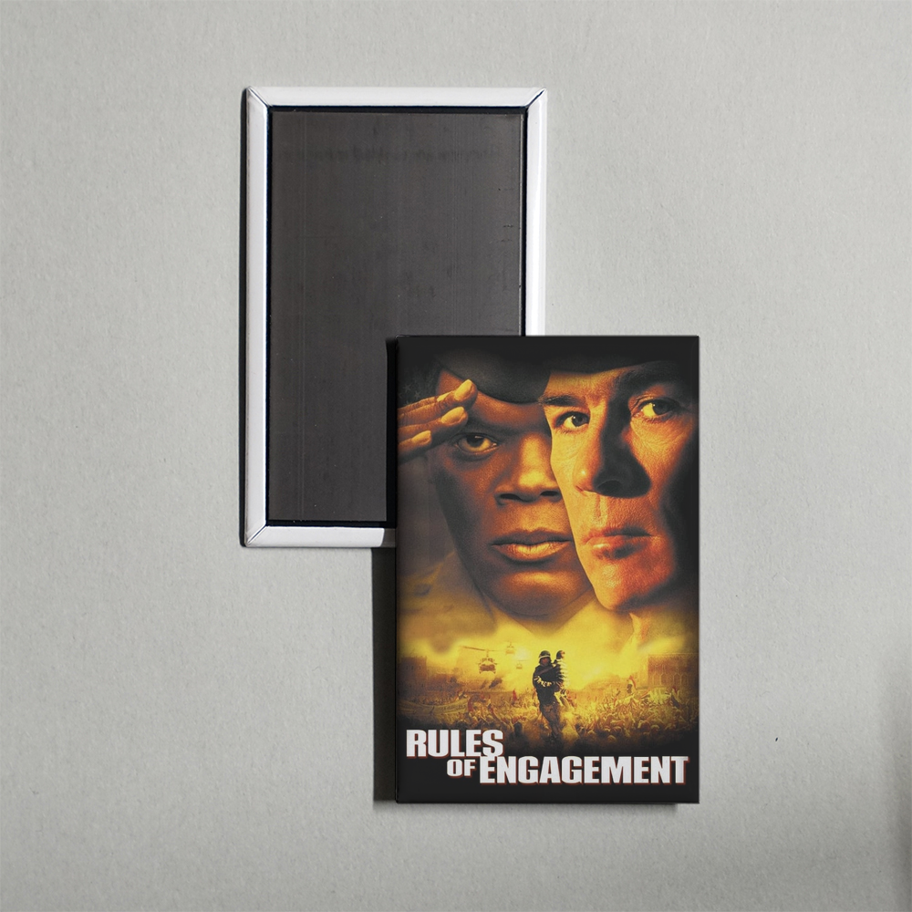 Rules of Engagement Mini Movie Fridge Magnet