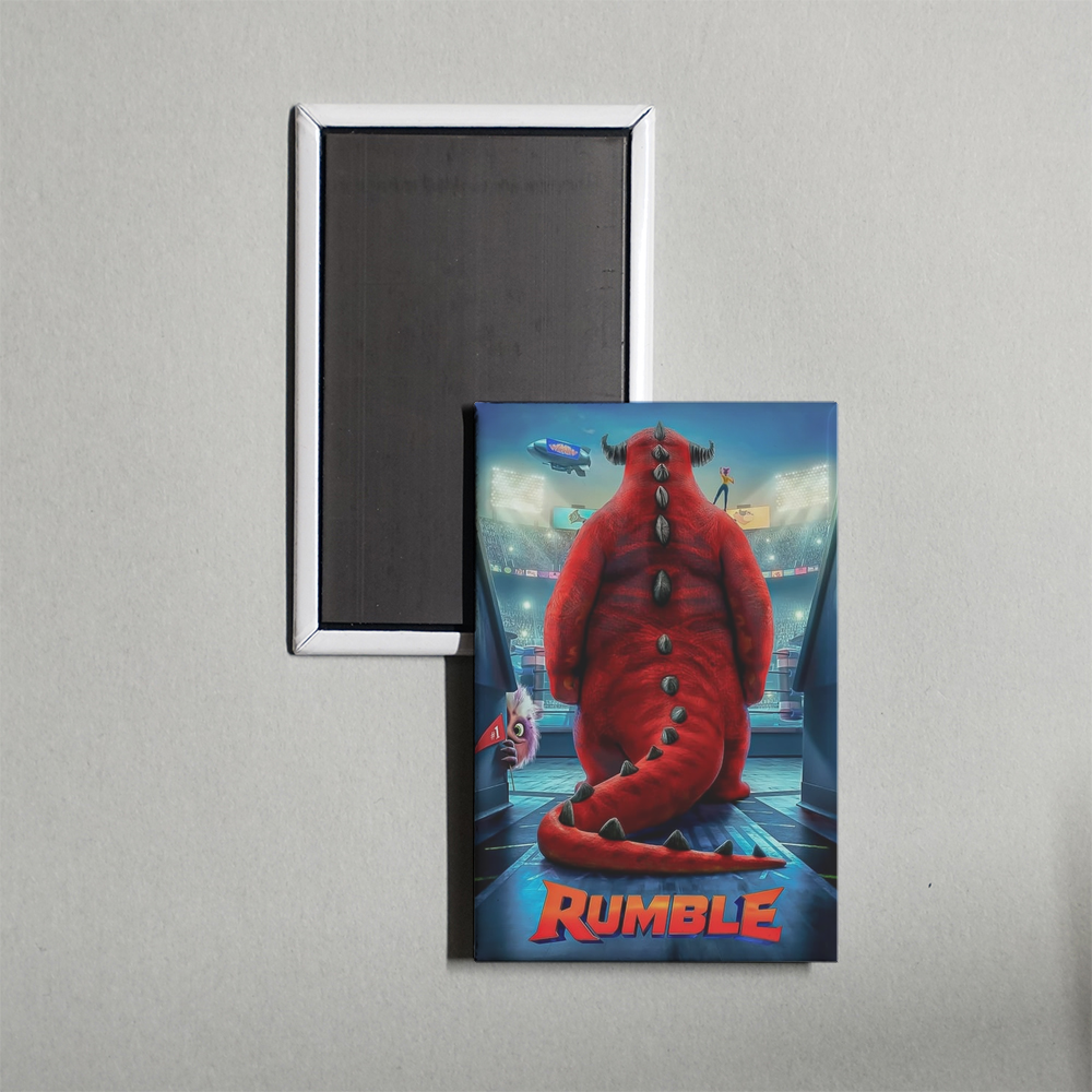 Rumble Mini Movie Fridge Magnet