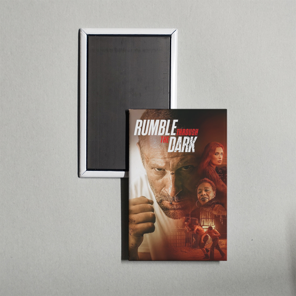 Rumble Through the Dark Mini Movie Fridge Magnet