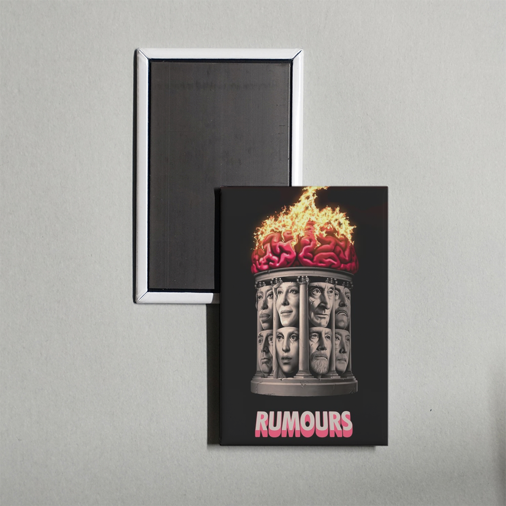 Rumours Mini Movie Fridge Magnet