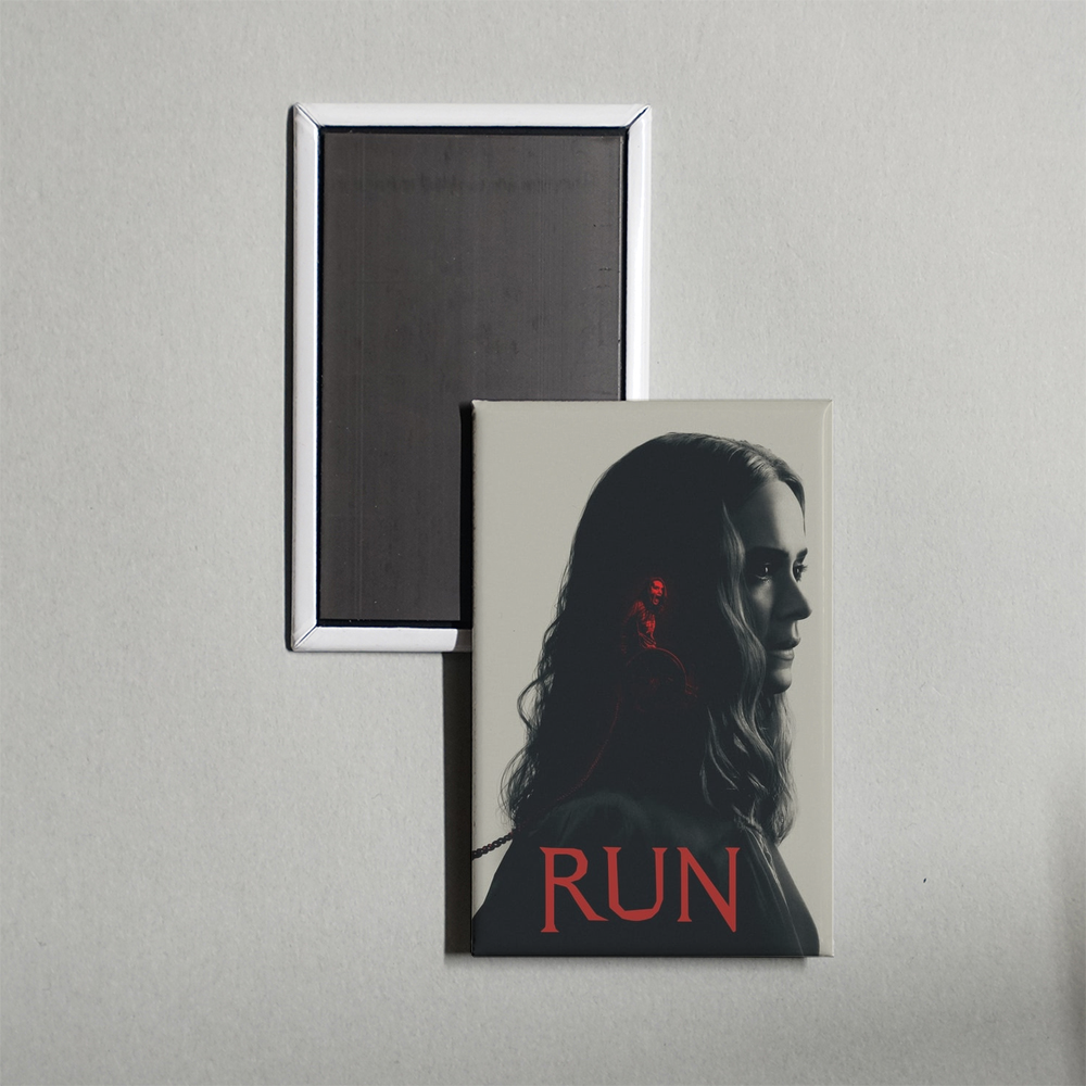 Run Mini Movie Fridge Magnet