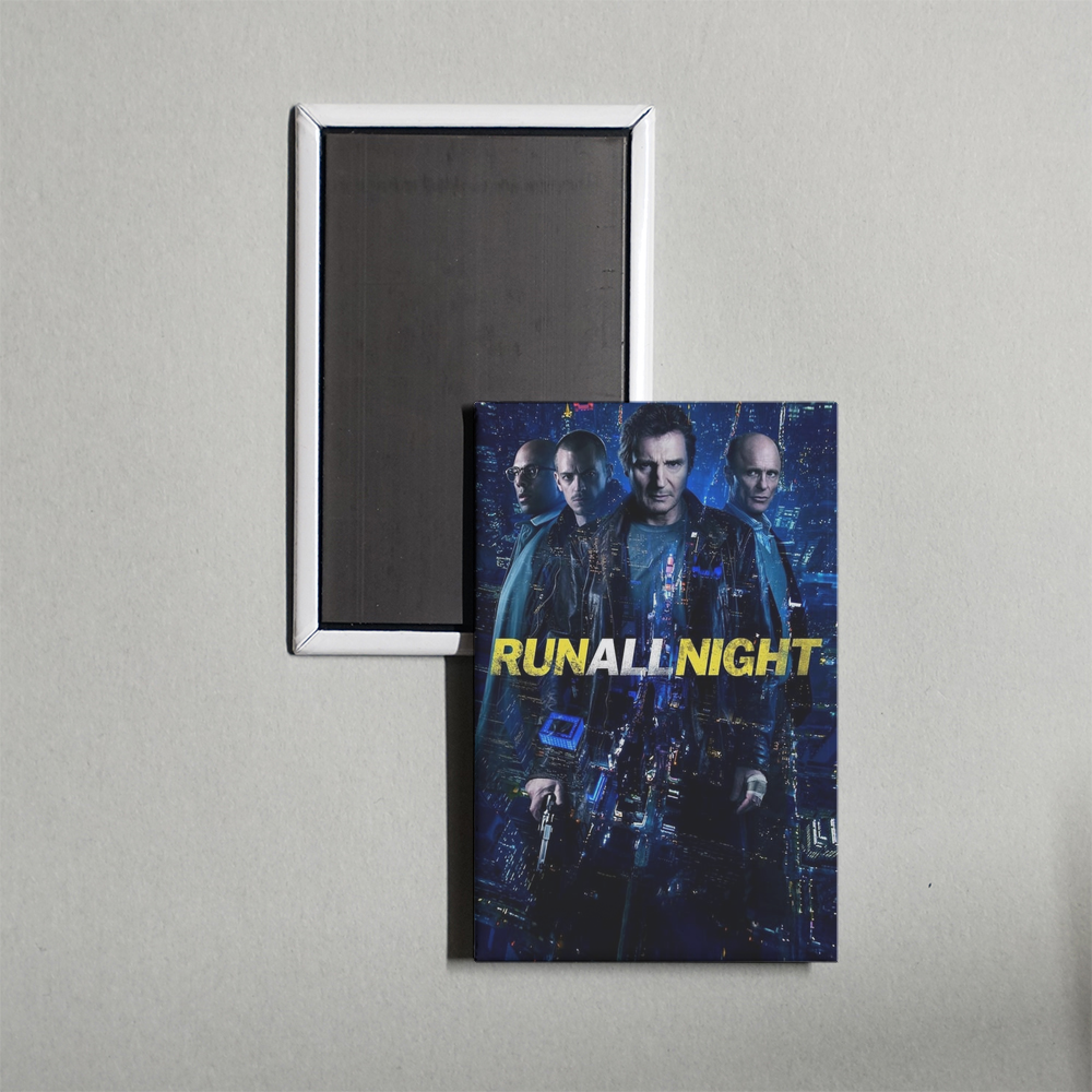 Run All Night Mini Movie Fridge Magnet