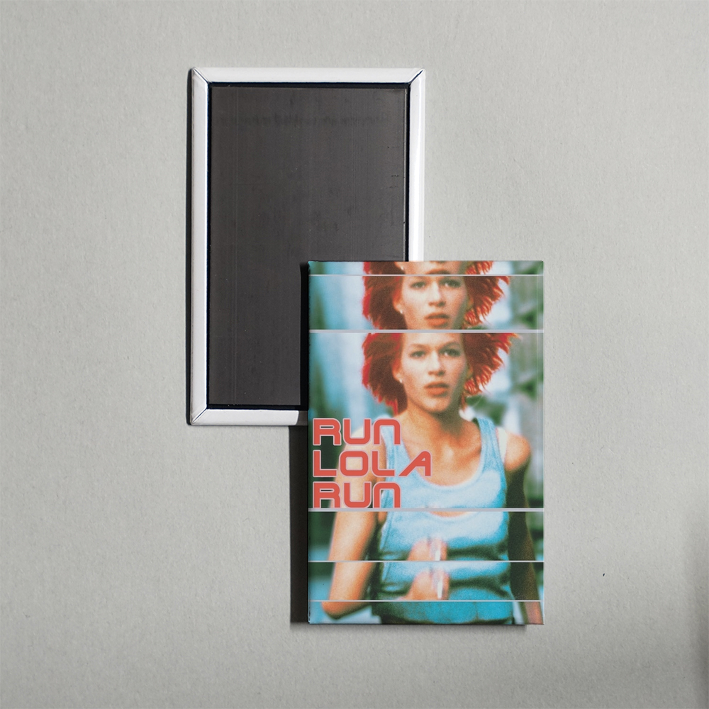 Run Lola Run Mini Movie Fridge Magnet