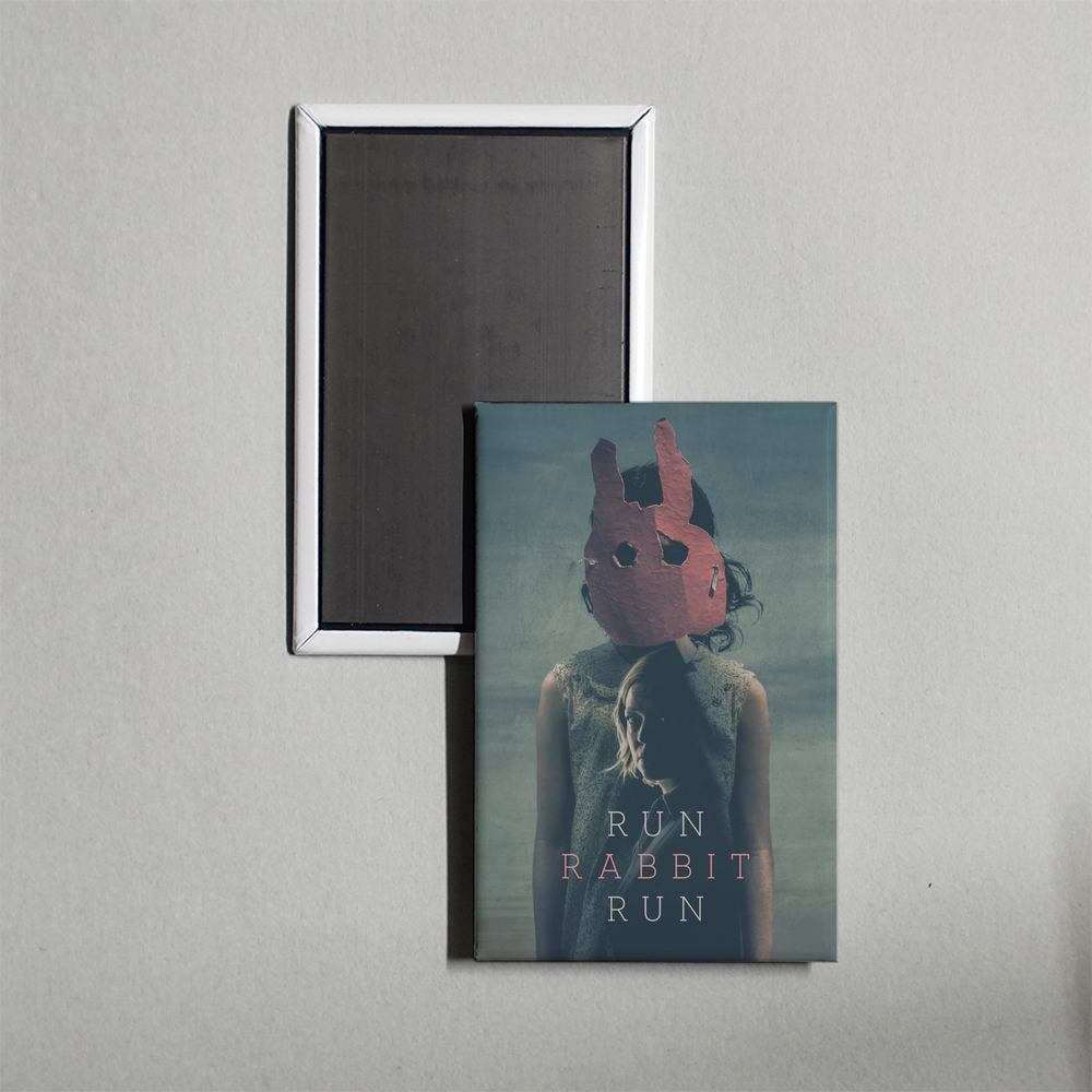 Run Rabbit Run Mini Movie Fridge Magnet