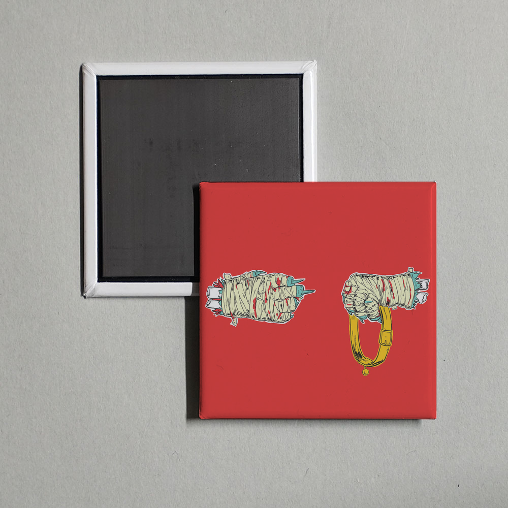 Run The Jewels - Meow the Jewels Album Cover Fridge Magnet
