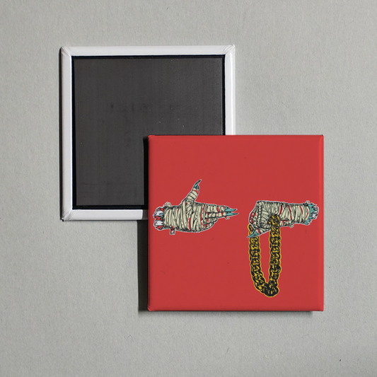 Run The Jewels - Run The Jewels 2 Album Cover Fridge Magnet