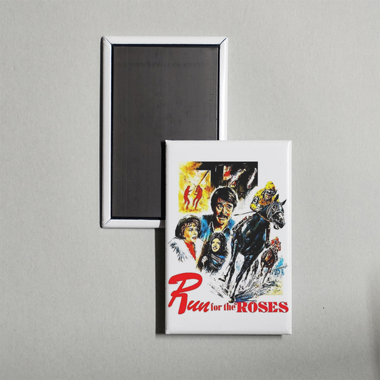 Run for the Roses Mini Movie Fridge Magnet