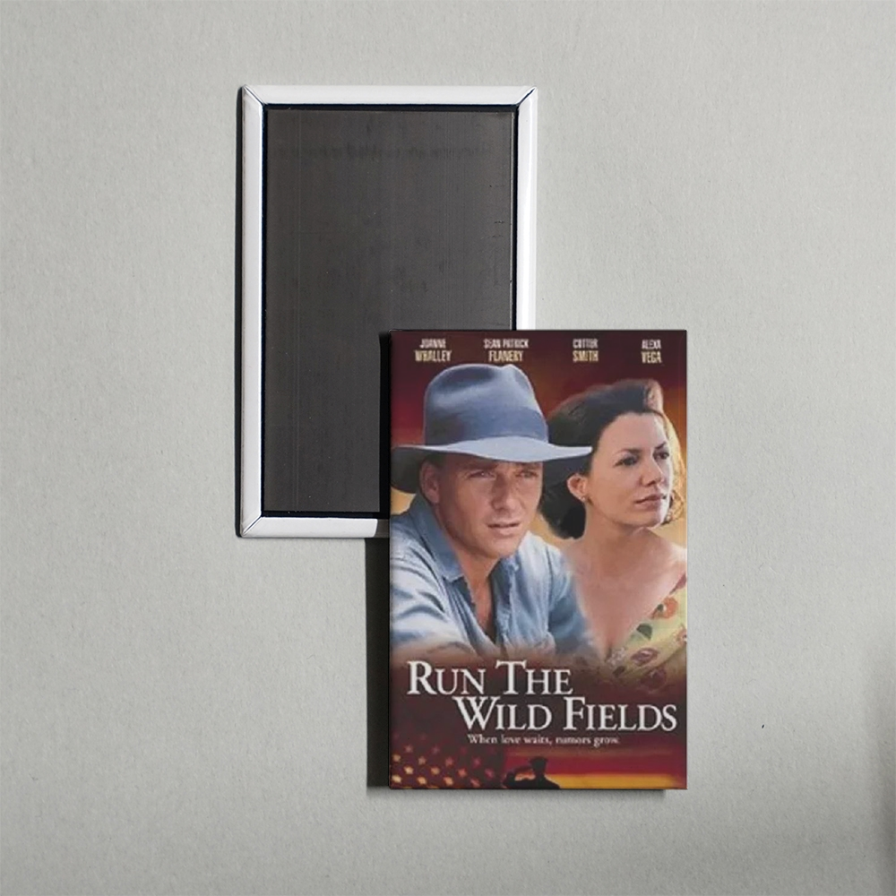 Run the Wild Fields Mini Movie Fridge Magnet
