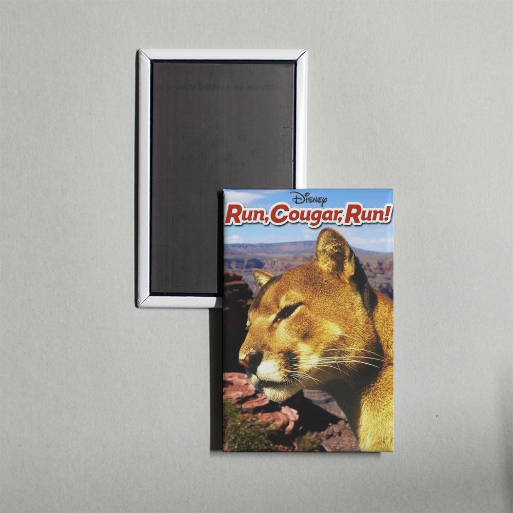 Run, Cougar, Run Mini Movie Fridge Magnet